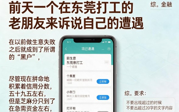 黑户芝麻分595借款平台，理出五个分期有额度的网贷口子