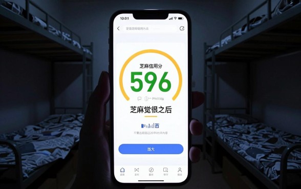 芝麻积分596能不能贷款，概览五个大学生可以使用的软件