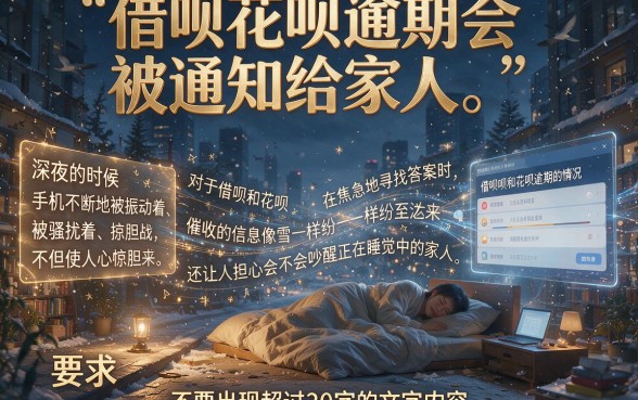 借呗花呗逾期会通知家人吗，热忱推荐5个征信瑕疵也能借网贷轻松下款的软件