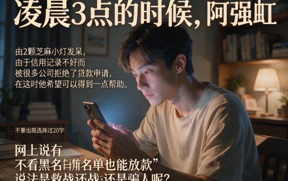 无视黑花白能放款的口子，筛选五个芝麻分700能秒下的app