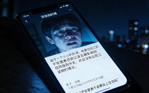 平安普惠不逾期上征信吗，陈列5个简单容易贷款平台