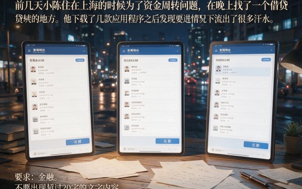 苹果软件贷款口子大全，精选五个秒批无面签贷款软件