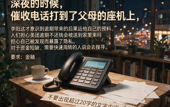美团逾期还款会到家里去吗,归集5个18岁必下款的网贷app