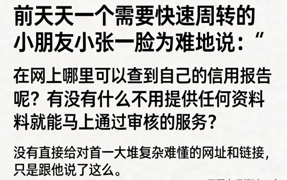 在哪可以网上查征信记录,甄选5个秒批通过的网贷平台