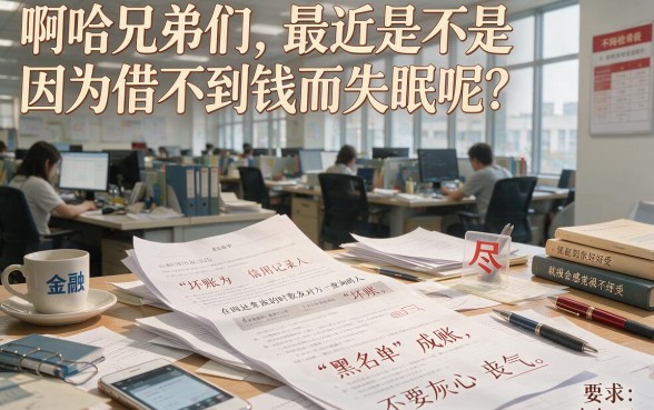 2026能下款短期的口子没有了，陈列五个无视黑白户的下款口子