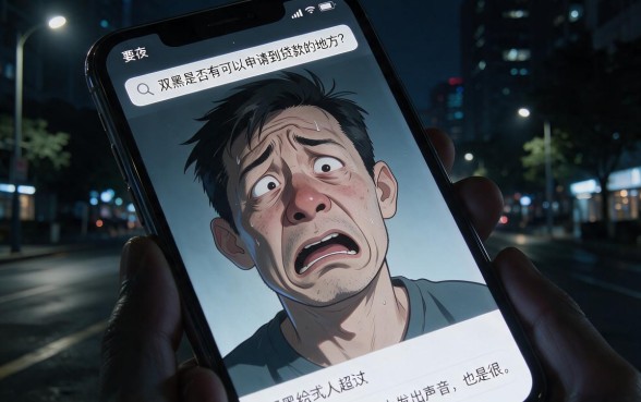 双黑有能下款的口子吗,规整5个无视负债快速下款长期网贷的口子