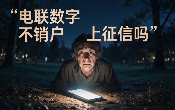 电联数字不销户上征信吗，概括五个不看负债秒下款的网贷app