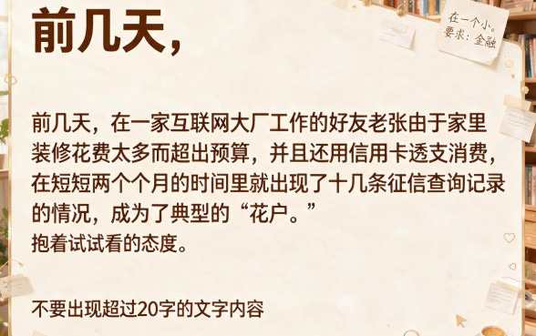 实测黑白花户能下的口子，胪列五个征信花了可以借钱的网贷平台