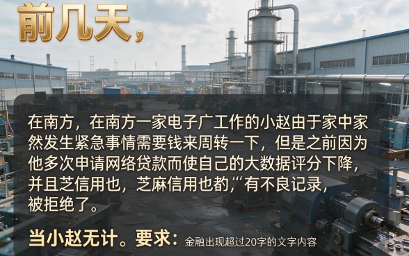 私人快速借钱网无前期征信记录，整理5个芝麻分负面借款的软件