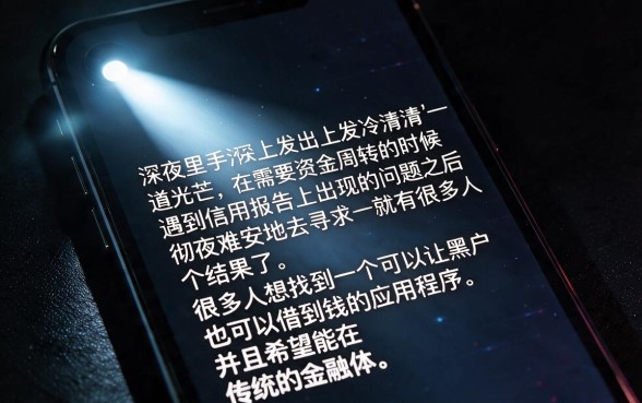 有哪个平台黑户也能借钱的软件，归集5个手机可以临时借钱的app
