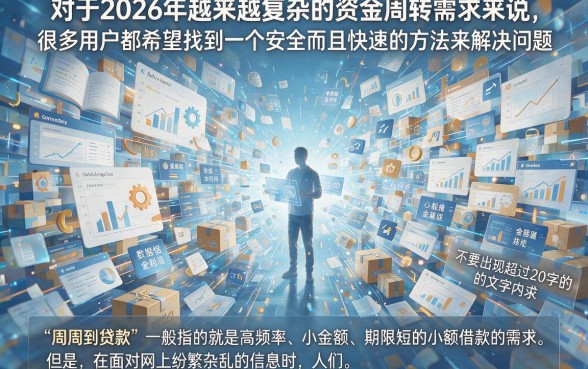 2026贷款好下口子,热忱推荐5个周周到贷款相同系列的口子