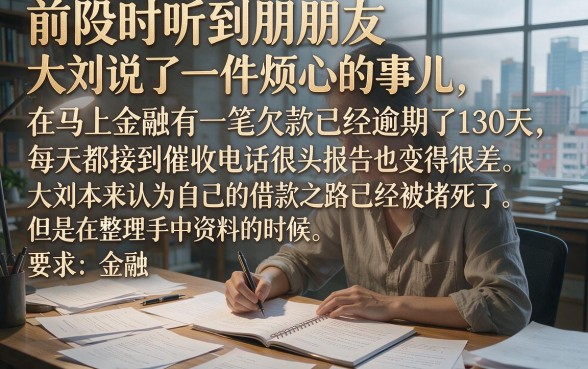 马上金融逾期130天了还没还，整合五个分期有额度的网贷软件