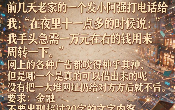 什么网贷可以借1万出来，整合5个黑户急需三万秒到的的口子
