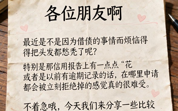 什么申请不查征信了呢，归纳五个无视一切包下款5000秒下款的平台