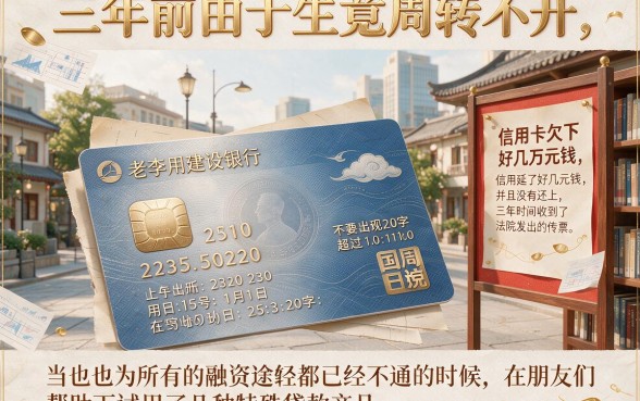 建行信用卡逾期三年被起诉,甄选五个不上征信的贷款软件