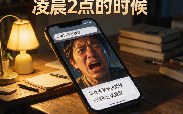24小时放款的苹果id贷,诚意推荐5个无视评分的贷款口子