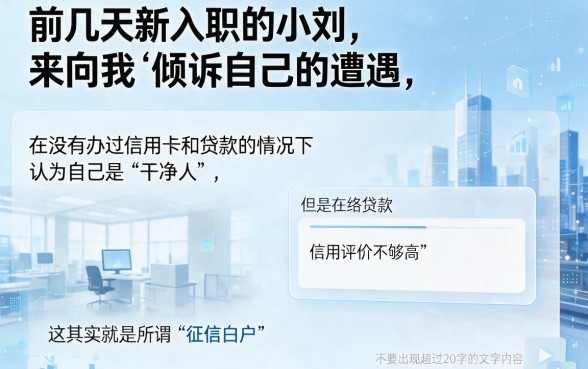 征信白户也可以下款的口子都在这，条列五个利息低的网贷app