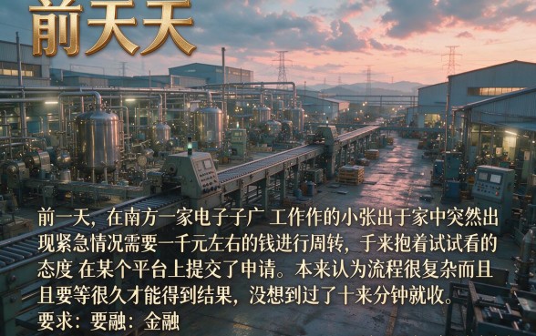 秒下的1000元小贷口子，胪列5个小额贷款不查征信的口子