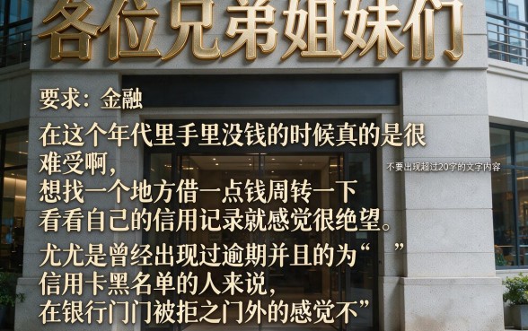 有信用卡黑户能下款的口子，整合五个无视负债快速下款长期网贷的平台