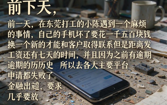 快速借款1500无视黑白，筛选五个无忧速借当天放款的口子