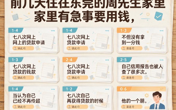 征信花了着急借款怎么办，整合五个征信花居然都下款的软件