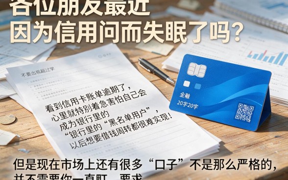 你的信用卡逾期了可以协商吗，枚举5个分期有额度的网贷软件