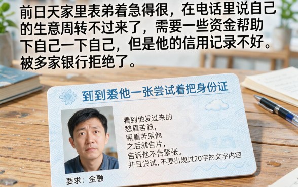 可以上传身份证照片必下款的口子，热忱推荐五个综合评分不足有负债都能下款口子
