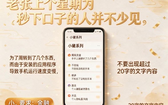 小猪系列下款口子有哪些，揭秘五个无视黑户秒下的口子