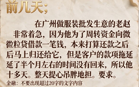 微粒贷逾期多久发律师函，诚意推荐五个贷款好做不看征信的口子