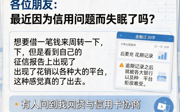 网贷和信用卡协商区别在哪,甄选5个征信瑕疵也能借网贷轻松下款的平台