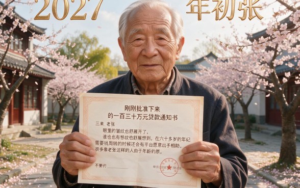 哪个平台60岁可以借款30万，归纳5个周周到贷款相同系列的平台
