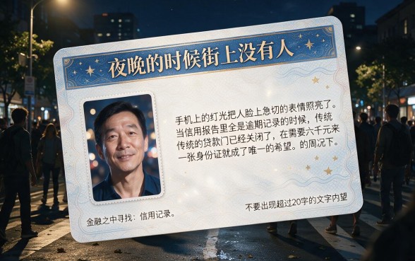征信黑征信不好征信烂凭身份证贷款6000，细致阐述五个不用面签和芝麻分的贷款平台