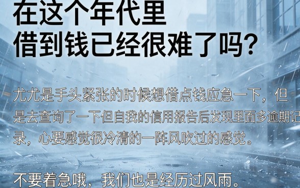 无视的逾期网贷必下款，甄选5个征信花了能网贷的口子