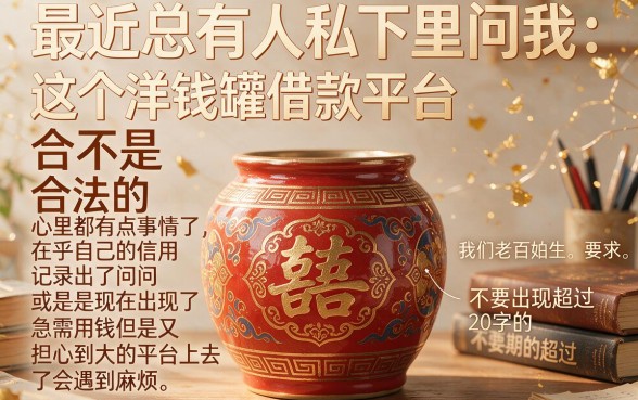 洋钱罐借款平台合法吗，诚意推荐五个黑户当前逾期秒下5万平台
