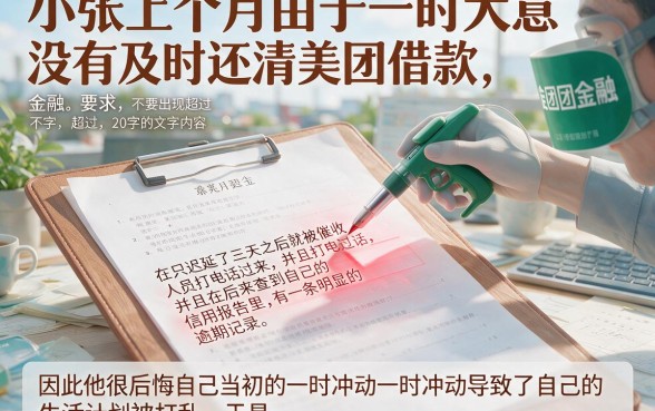 美团贷款逾期上征信多久恢复，归纳5个征信花了可以借钱的网贷口子