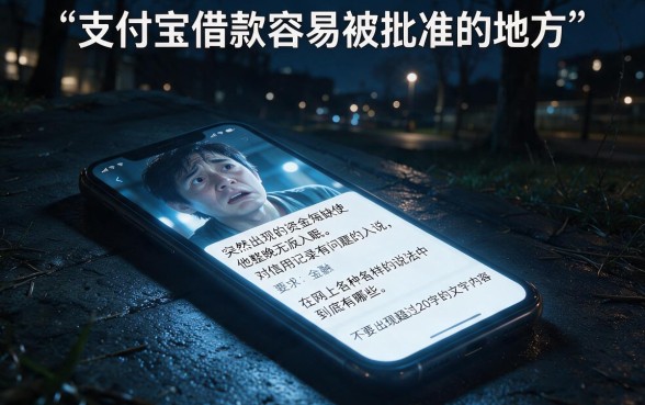 支付宝借钱容易通过的口子，详细阐述5个黑户急需三万秒到的的口子
