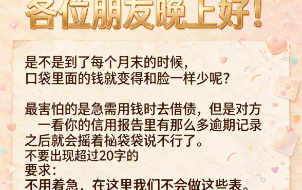 晚上好下款的贷款口子黑户，条列五个网贷无视不查征信平台