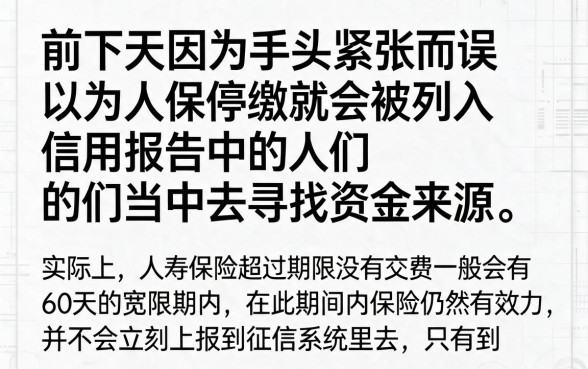 人寿险不缴费上征信吗,汇总五个黑白贷款不是高炮的平台