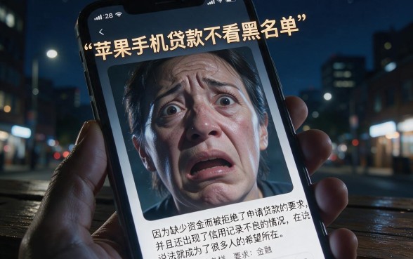 苹果手机贷款无视黑户，梳理五个无视网黑征信黑3万贷款秒款app名单
