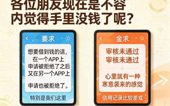 所有口子都拒哪里能下款，罗列五个黑户好下款的平台