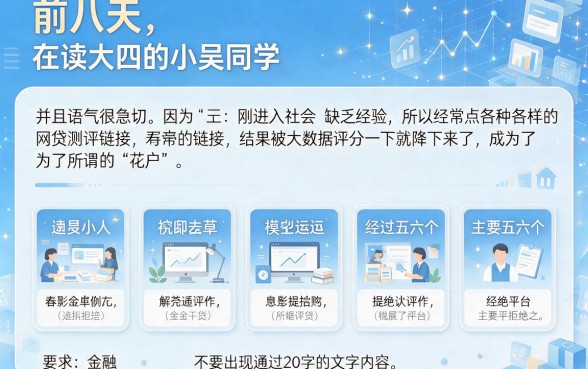 学生大数据花了能下款的口子，概览五个无视黑白户秒过的网贷
