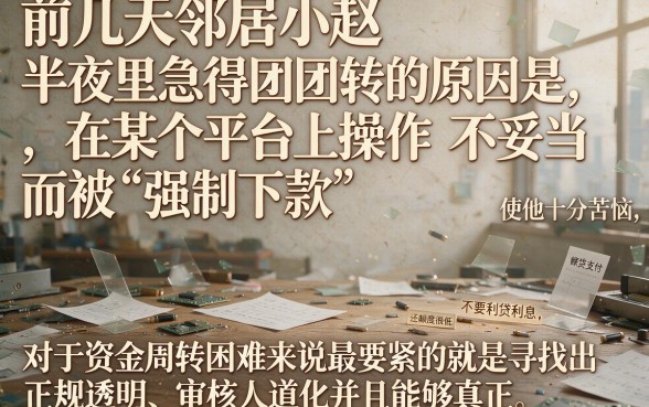 八戒金服借款强制下款，枚举五个无视黑花半夜下款的网贷软件
