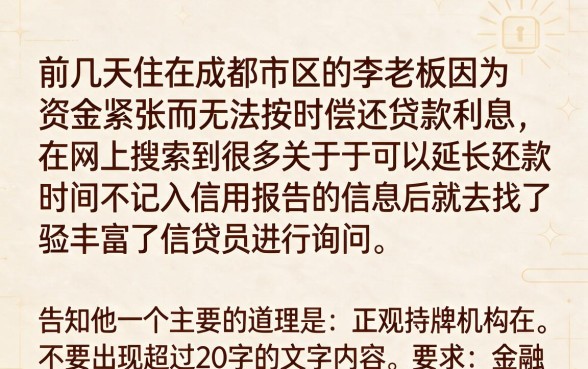 能延期还款不上征信吗，汇整五个贷款通过高的app