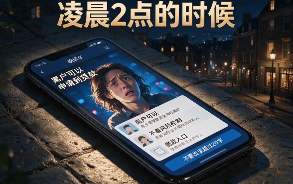 网上借贷容易通过的平台,细致阐述五个无视黑花半夜下款的网贷平台