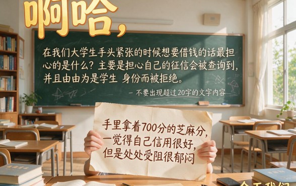 芝麻分700份大学生贷款，甄选五个网贷口子风控不严的app
