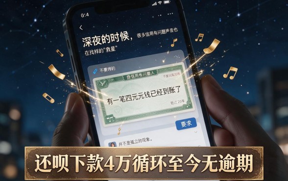 还呗下款4万循环至今无逾期，揭秘五个黑户下款平台