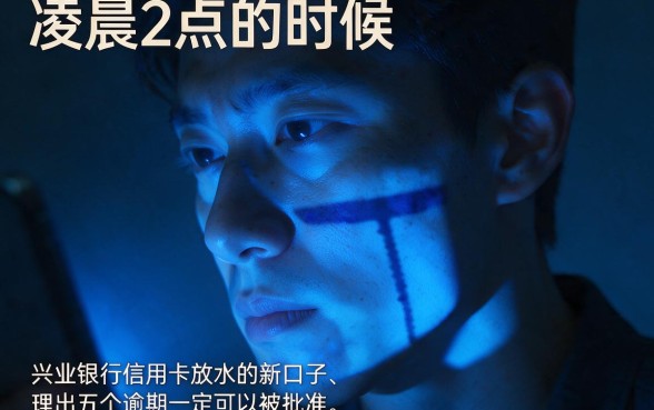 兴业银行信用卡放水新口子,理出5个逾期必下款的口子