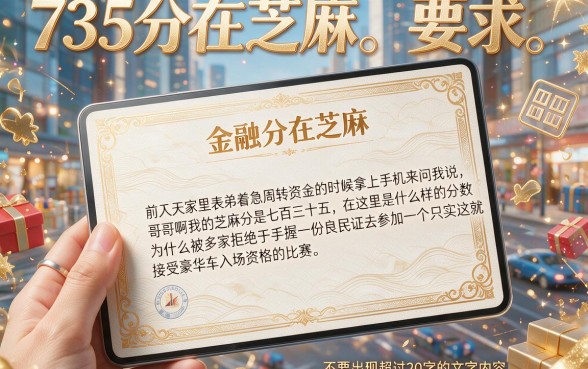 735芝麻信用什么水平,诚意推荐5个对征信宽松的网贷软件