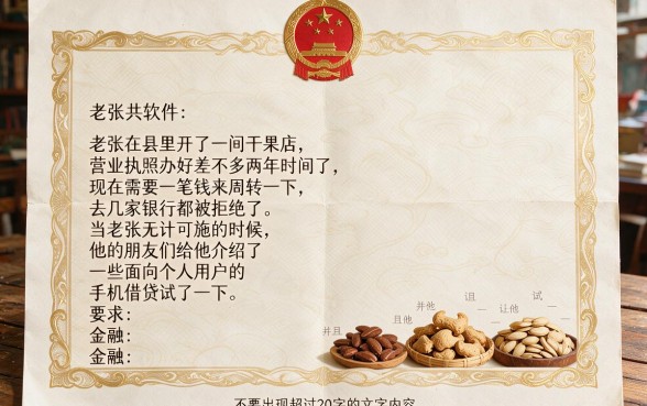 个体营业执照借款口子,归集5个不看征信无视黑白百分百下款网贷app