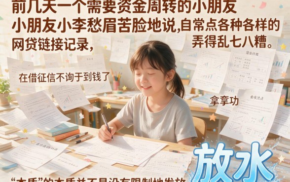 今天有黑花了放水的口子吗，概览5个征信花了能网贷的口子